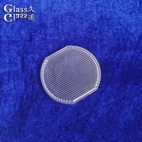 Diffuseur linéaire en verre dépoli hautement personnalisable avec distribution uniforme de la lumière pour luminaires linéaires à LED