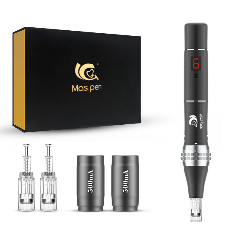 Профессиональный беспроводной картридж Mas.pen L8, электрическая ручка для мезотерапии, набор инструментов для ухода за кожей лица и тела