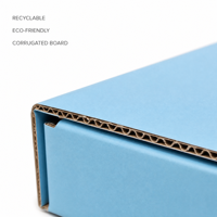 Boîte d'expédition plate en carton mince personnalisée avec fermeture magnétique et pelliculage mat pour cartes postales, photos et emballages cadeaux