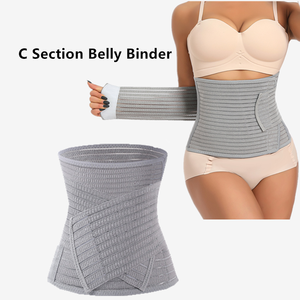 حزام البطن بعد الولادة فائق التنفس، مشد مصمم خصيصًا للعمليات القيصرية، حزام ما بعد الولادة لدعم البطن وتخفيف آلام الظهر - Product Image 1