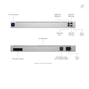 Passerelle de sécurité d'entreprise UniFi UXG-Pro Gateway Pro 10GSFP+UDM Pro Alternative Pare-feu nouvelle génération pour réseau d'entreprise - Product Image 6