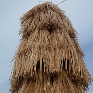 <span class=keywords><strong>Parasol</strong></span> de jardin moderne sur mesure de haute qualité en <span class=keywords><strong>paille</strong></span> tressée avec base, idéal pour l'hôtellerie, imperméable - Product Image 4