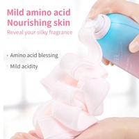 Gel Douche Moussant Parfumé Crème Mousse au Yaourt à Marque Blanche Enrichi en Acides Aminés pour une Peau Soyeuse et Rafraîchissante