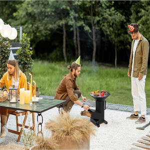 <span class=keywords><strong>Estufa</strong></span> de cohete de acero para leña 3 en 1, <span class=keywords><strong>estufa</strong></span> para acampar al aire libre - Product Image 2