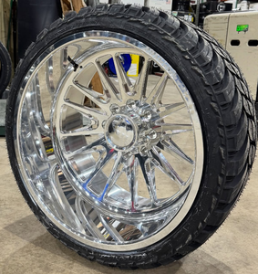 <span class=keywords><strong>Jantes</strong></span> de camion LSGZL Super Single Deep Concave forgées 22x12 22x14 24x12 24x14 26x16 Concave poli 8x200 8x180 8x6.5 6x5.5 - Product Image 2