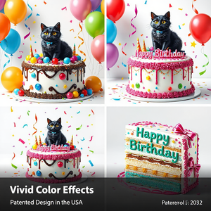 <span class=keywords><strong>Carte</strong></span> d'anniversaire amusante et festive pour les <span class=keywords><strong>amoureux</strong></span> des chats avec conception de bougies soufflantes pour femmes hommes mamans papas - Product Image 6