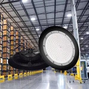 300W 200W 150W 100W Ufo Hoge Baai Lamp Werkplaats Werkplek Industrie Ip65 Dob Led High Bay Licht