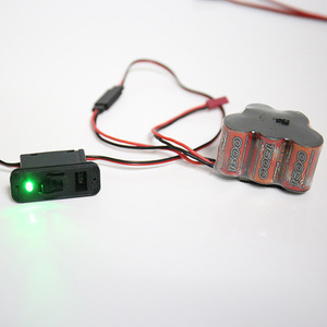สวิตช์กระแสสูง ToC 3A 24V DC พร้อมไฟ LED แสดงสถานะ ติดตั้งบนแผง สำหรับพอร์ตชาร์จโมเดล RC - Product Image 2