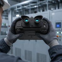 Caméra thermique infrarouge multifonction IR5222 1280x1024 12um avec télémètre laser 8000m IP67 pour l'observation extérieure