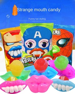TNCI - Dulces <span class=keywords><strong>de</strong></span> Goma con Forma <span class=keywords><strong>de</strong></span> Boca <span class=keywords><strong>de</strong></span> <span class=keywords><strong>Monstruo</strong></span> <span class=keywords><strong>de</strong></span> Superhéroe al por Mayor, Paquete <span class=keywords><strong>de</strong></span> 30 Piezas, Golosinas Masticables Coloridas con Sabor, Recuerdos Divertidos para Fiestas Infantiles, Novedad - Product Image 6