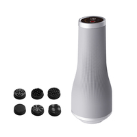 Masseur corporel sans fil, appareil électrique pour brûler les graisses et sculpter la silhouette avec écran tactile LCD pour la réduction de la cellulite sur l'abdomen, la taille et les jambes