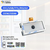 Module de scanner de codes QR embarqué compact, moteur de lecture de codes-barres pour équipement OEM à espaces restreints XT206M1
