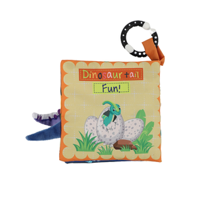 Prix d'usine en gros enfant pour bébés dinosaure animaux tissu doux <span class=keywords><strong>Dino</strong></span> queue tissu <span class=keywords><strong>livre</strong></span> - Product Image 6
