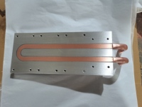 Conception personnalisée de tubes d'échangeur de chaleur à plaque froide en aluminium et de tubes en cuivre