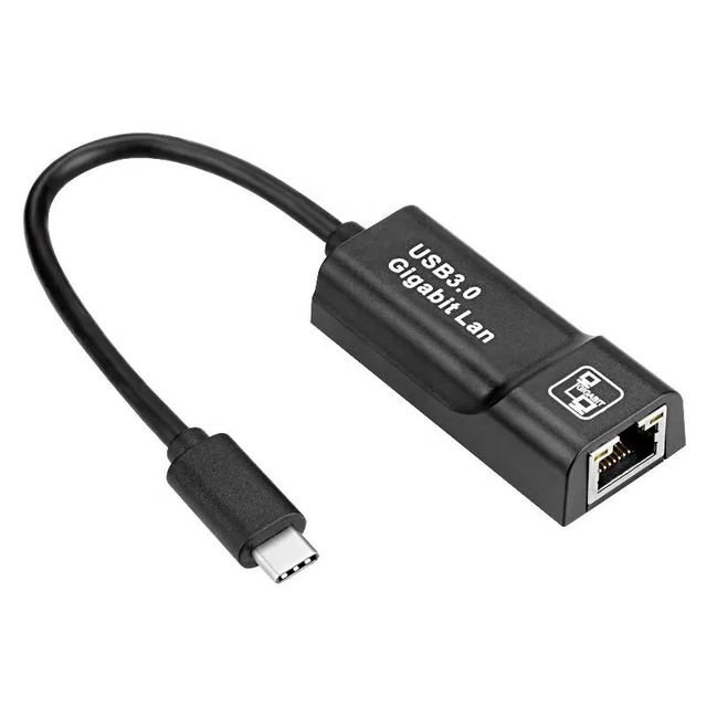 Xput USB 3.1 Type C Gigabit Ethernet Adapter 10/100/1000Mbps RJ45 LAN Network Card for Mac PC and Laptops