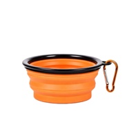 Bol pliable pour chien en TPE, écologique, moderne, portable, pour les voyages en plein air