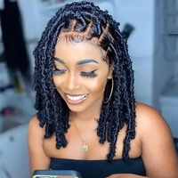 Perruques Dreadlocks Synthétiques Naturelles et Réalistes de Style Naturel pour le Dropshipping Transfrontalier Europe-Amérique