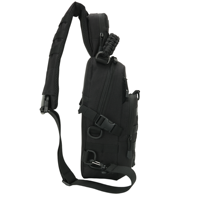 Sac à bandoulière tactique Sling Rover avec système MOLLE, sac à dos d'assaut pour l'aventure en plein air et le transport quotidien