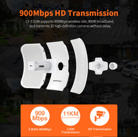 Antenne CPE sans fil extérieure Comfast haute puissance 5 GHz 900 Mbps pour pont WiFi point à point CCTV au meilleur prix