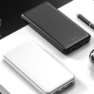 Promotion Power Bank Portable, chargeur 10000mah Logo personnalisé Power Bank 2A <span class=keywords><strong>3A</strong></span> LED bandes lumineuses téléphones portables batteries/ - Product Image 3