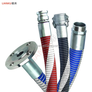 Tuyau composite haute pression Lianku <span class=keywords><strong>8mm</strong></span> certifié ISO9001 quai de déchargement de chargement d'<span class=keywords><strong>essence</strong></span> diesel Flexible de grand diamètre - Product Image 5