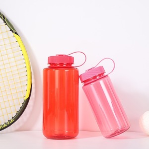 Bouteille d'eau Tritan personnalisée avec logo, 12 oz, 20 oz, 24 oz, 32 oz, sans BPA, réutilisable, bouteille de <span class=keywords><strong>sport</strong></span> avec poignée et couvercle - Product Image 5