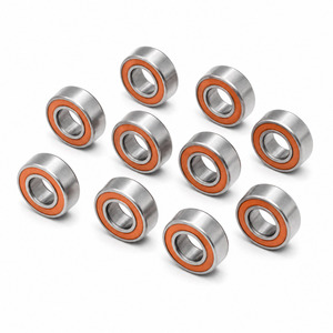 Rodamiento de Acero Inoxidable S623-2OS 3x10x4mm para Manivela de Carrete de Pesca en Agua Salada - Product Image 5