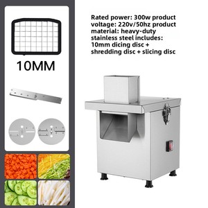Cortador de Verduras Automático Multifuncional Transfronterizo; Herramienta Versátil para Cortar en Cubos y Rebanar Verduras; Rebanadora Eléctrica Comercial - Product Image 4