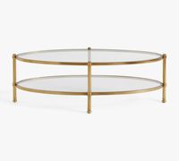 Table basse moderne en bois de luxe léger avec plateau en verre, design extensible pour appartement et mobilier de maison