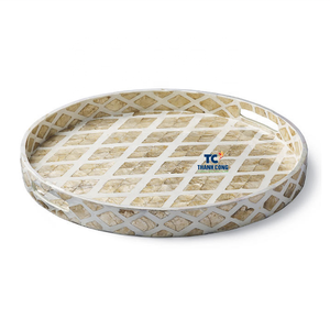 Bandeja de Servicio de Nácar Directo de Fábrica, Ecológica, Duradera, de Grado Comercial, para Uso en Restaurantes, Venta al por Mayor - Product Image 1