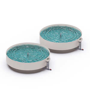 Sistema de Acuicultura Recirculante Temporal para Cría y Cultivo de Peces en Piscinas de PP - Product Image 4