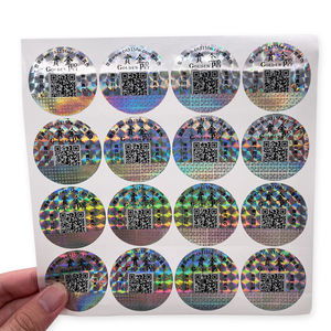 Yiko özel lazer Hologram etiket QR kodu holografik Scratch katman güvenlik etiketi için köpek maması sahteciliğe karşı - Product Image 3