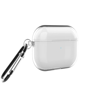 HOCAYU-funda protectora transparente de Tpu suave para <span class=keywords><strong>Airpods</strong></span> <span class=keywords><strong>Pro</strong></span> <span class=keywords><strong>1</strong></span> 2 con llavero - Product Image 1