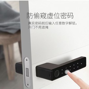 Tuya <b>Smart</b> Door <b>Lock</b> Fingerprint Password Electronic <b>Lock</b> For Wood Door - Product Image 3