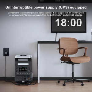 SolarPlay Stazione di Alimentazione Portatile 3600W con Batteria LiFePO4 da 3840Wh <span class=keywords><strong>e</strong></span> Ingresso Solare da 2000W per Backup Domestico <span class=keywords><strong>e</strong></span> Alimentazione da Campeggio - Product Image 5