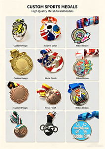 Medaglie Personalizzate in Metallo per Danza Acrobatica, Medaglie e Trofei per Competizioni di Danza, Medaglia Premio per Esami d'Arte - Product Image 2