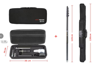 Petit détecteur de fumée et de chaleur automatique portable à commande à distance 1,2 m-5,8 m Kit de test facile à utiliser Produits de protection incendie