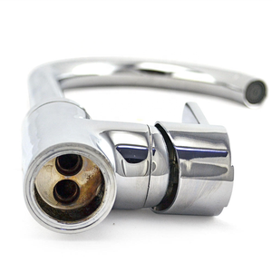 Robinet d'évier à double commande monté sur le pont de cuisine Mélangeur chaud et froid de haute qualité Robinet d'évier en laiton - Product Image 4