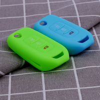 Accessoires de voiture, housse de protection pour clé, étui en silicone pour clé intelligente