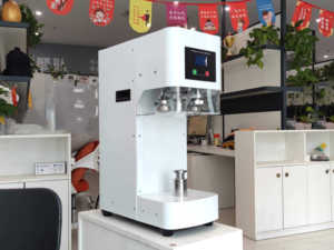 เครื่องปิดผนึกขวดเครื่องดื่มอัตโนมัติแบบไม่หมุน สำหรับขวดพลาสติก กระป๋องโซดา กระป๋องโลหะ เครื่องปิดฝากระป๋องชาไข่มุก - Product Image 3