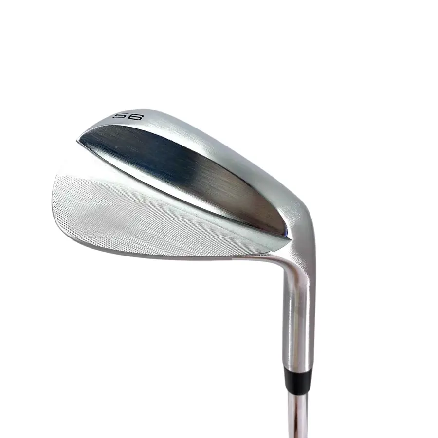 Hochwertiger voll CNC gefräster OEM Custom Rechtshänder Kohlenstoffs tahl & Edelstahl Geschmiedeter Golf Wedge Club 56 60 Grad