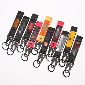 Polyester Personalized Badge Holder with Eagle Hook Short Strap for Business Use
