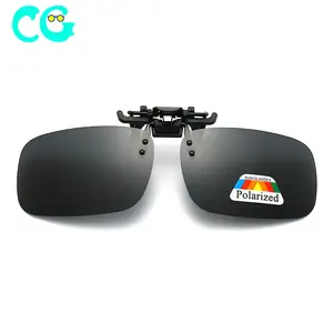 Photochromic משקפיים דיג מקוטב קליפ על שמש משקפיים לילה נהיגה מקטב משקפיים דיג משקפי קליפ על זכוכית