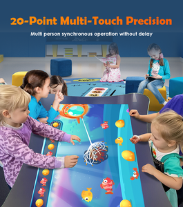 Mesa de Juegos Electrónica Interactiva de 43 Pulgadas, Mesa Táctil Digital Educativa para Niños, Mesa de Educación Temprana para Juegos - Product Image 6