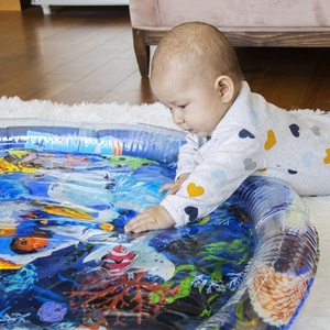 Alfombra de Agua Extra Grande, Centro de Actividades Multifuncional Inflable, Juguete de Estimulación para Bebés, Niños Pequeños, Niños y Niñas, PVC - Product Image 2