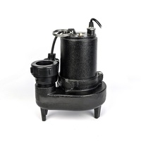 Pompe à eaux usées submersible automatique à haut débit électrique durable pour le drainage souterrain de sous-sol de fosse septique