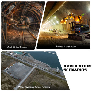 地下泥岩採掘トンネル浚渫用高品質ポンプ付きムッキングローダー - Product Image 5