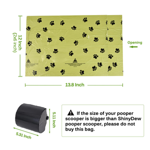 Manufacturers Wholesale Dog Poop BagsThickened Pet Waste Bags for Big and Small Dog Degradable Waste Bags for Dog and <b>Cat</b> <b>Litter</b> - Product Image 2