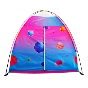 JWS-078 Tragbares faltbares Zelt für Kinder Geburtstag Sternenhimmel Kinder spielen Haus Spielzeug Zelt