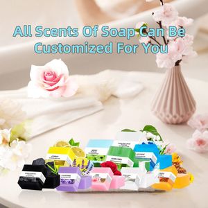 En Çok Satan Toptan El Yapımı Organik C Vitamini Lavanta Anti-Akne Cilt Sabunu Erkekler İçin Nemlendirici Beyazlatıcı Yağ Kontrolü - Product Image 5